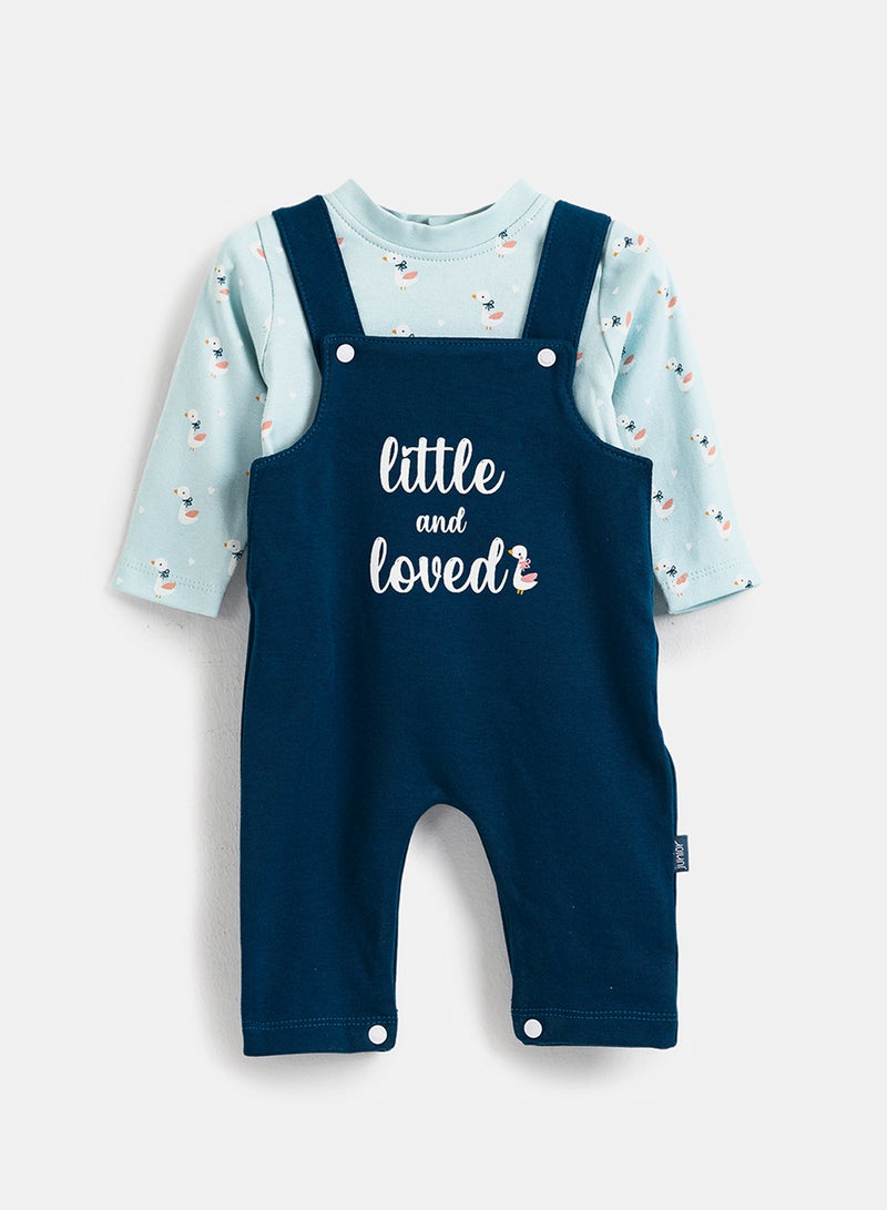 Junior Baby Girls Romper Set Pack Of 2 - Image 1